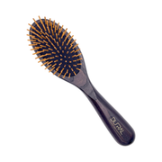 Dural Dural Ash Wood rubber cushion hair brush with wooden pins Hair Brush Dark Slate Gray