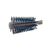 Dural Dural Thermo Ash Wood 10 rows round hair brush with boar bristles Hair Brush Dark Slate Gray