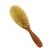Dural Dural Pear Wood hair brush with light natural bristles - 10 rows Hair Brush Saddle Brown