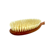 Dural Dural Pear Wood hair brush with light natural bristles - 10 rows Hair Brush Light Goldenrod