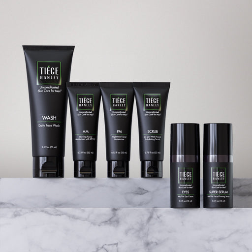 Tiege Hanley The Anti-Aging Routine for Men System Light Gray