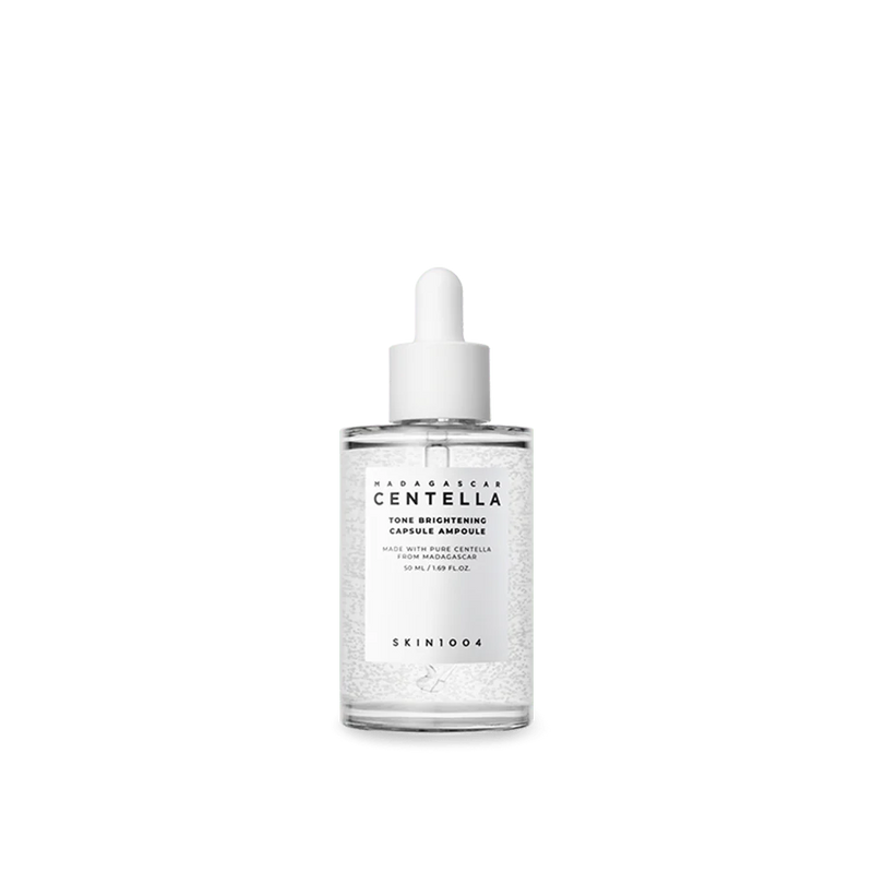 AsiaBeautyMall SKIN1004 Madagascar Tone Brightening Capsule Ampoule Serum Light Gray 50ml