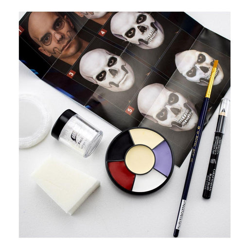 Graftobian Make-Up Company Skull Makeup Kit Black