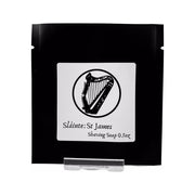 Murphy and McNeil Slainte: St. James Shaving Soap - by Murphy and McNeil Shaving Soap Black Shaving Soap Sample 0.5oz