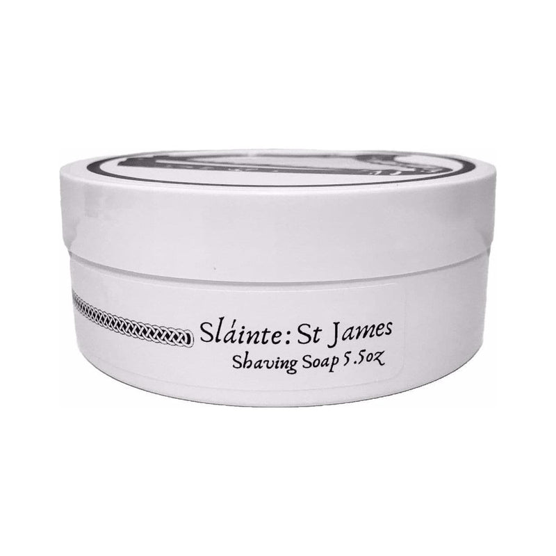 Murphy and McNeil Slainte: St. James Shaving Soap - by Murphy and McNeil Shaving Soap Light Gray 5.5oz Jar,Shaving Soap Sample 0.5oz
