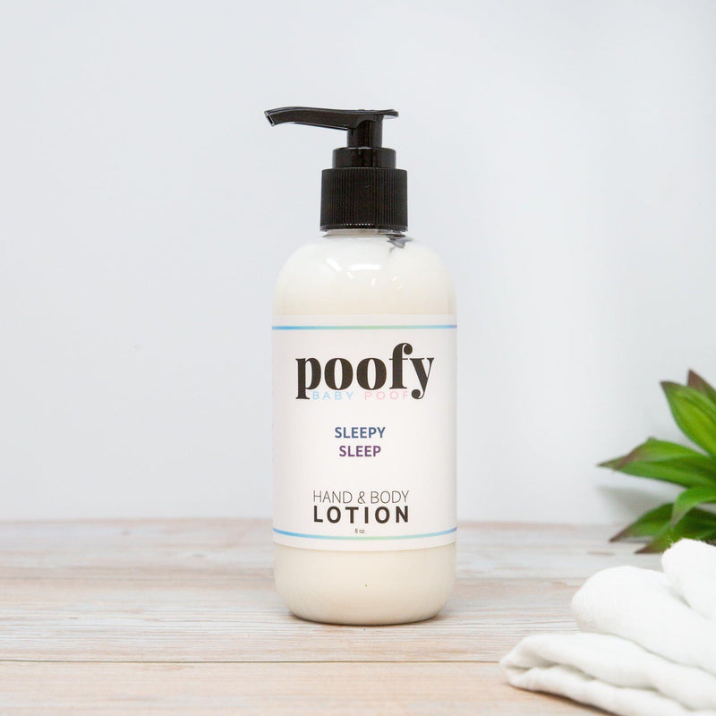 Poofy Organics Sleepy Sleep Baby Lotion Body Lavender