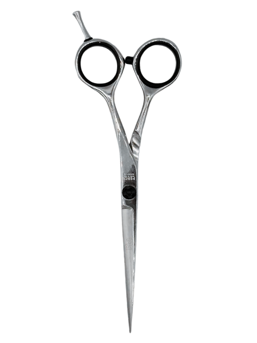 Vip Barber Supply Percu Barber Slim Cut Line Hair Shear Assorted Sizes Cutting Shear White Smoke 5.5'',6'',6.5''