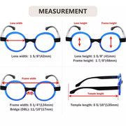 eyekeeper.com Small Colorful Fun Round Reading Glasses Unique Trendy Readers R2007C Eyeglasses White Smoke Blue / without magnification,Blue / +0.50,Blue / +0.75,Blue / +1.00,Blue / +1.25,Blue / +1.50,Blue / +1.75,Blue / +2.00,Blue / +2.25,Blue / +2.50,Blue / +2.75,Blue / +3.00,Blue / +3.50,Blue / +4.00,Red / without magnification,Red / +0.50,Red / +0.75,Red /