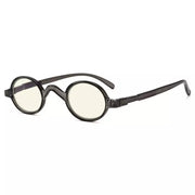 eyekeeper.com Small Frame Round Glasses Blue Light Filter UVR077X Eyeglasses White Smoke Grey / without magnification,Grey / +0.50,Grey / +0.75,Grey / +1.00,Grey / +1.25,Grey / +1.50,Grey / +1.75,Grey / +2.00,Grey / +2.25,Grey / +2.50,Grey / +3.00,Grey / +3.50,Grey / +4.00