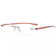 eyekeeper.com Small Lenes Rectangle Reading Glasses Rimless Readers R14001 Eyeglasses White Smoke Brown / +0.50,Brown / +0.75,Brown / +1.00,Brown / +1.25,Brown / +1.50,Brown / +1.75,Brown / +2.00,Brown / +2.25,Brown / +2.50,Brown / +2.75,Brown / +3.00,Brown / +3.50,Brown / +4.00