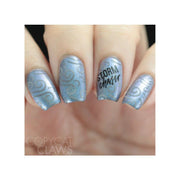 UberChic Beauty Forecasting Glam Stamping Plate Rosy Brown