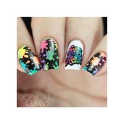 UberChic Beauty Nice & Negative Stamping Plate Rosy Brown