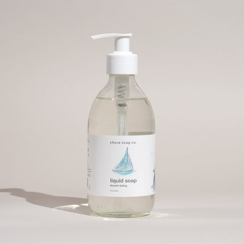 Shore Soap Co. Smooth Sailing Liquid Soap Liquid Soap Light Gray