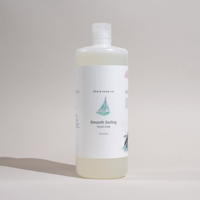 Shore Soap Co. Smooth Sailing Liquid Soap Refill Liquid Soap Gray