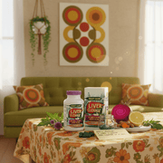 Hippie Farms Premium Liver Cleanse & Reset - Liver Detox, Bile Stimulation, Enzyme Support (AST/ALT) Vitamins & Supplements Rosy Brown