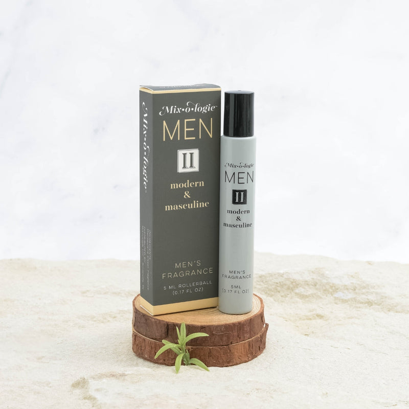 MIXOLOGIE Mixologie Rollerball Cologne for Men (5 mL) Men's Single White Smoke II - Modern & Masculine