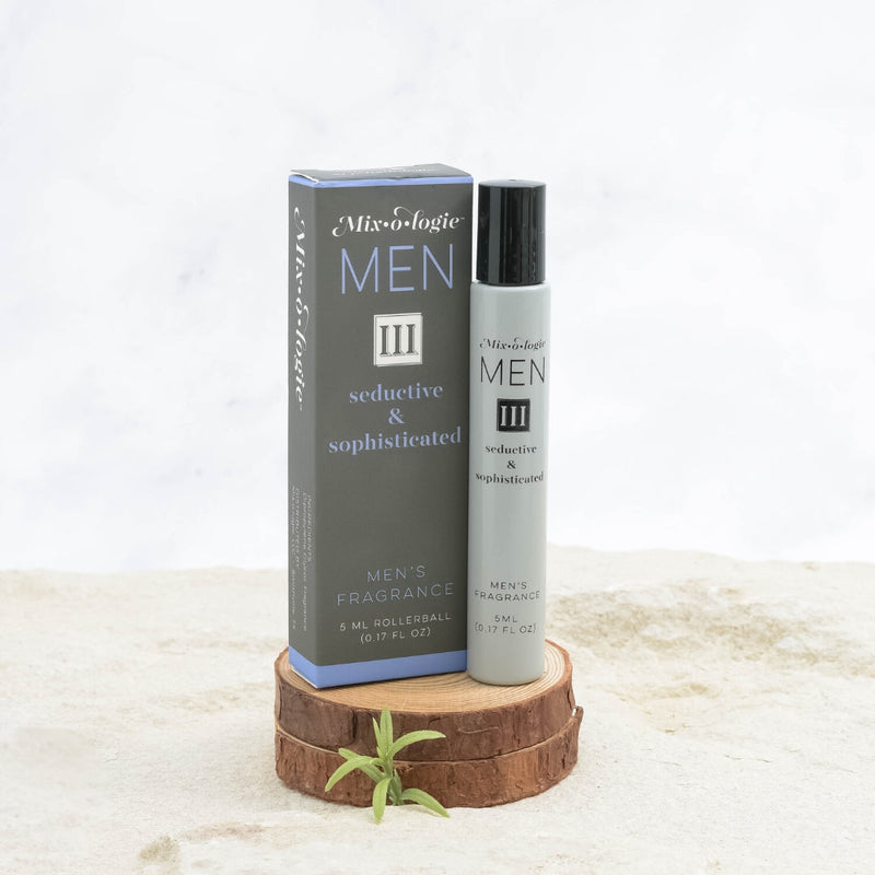MIXOLOGIE Mixologie Rollerball Cologne for Men (5 mL) Men's Single White Smoke III - Seductive & Sophisticated