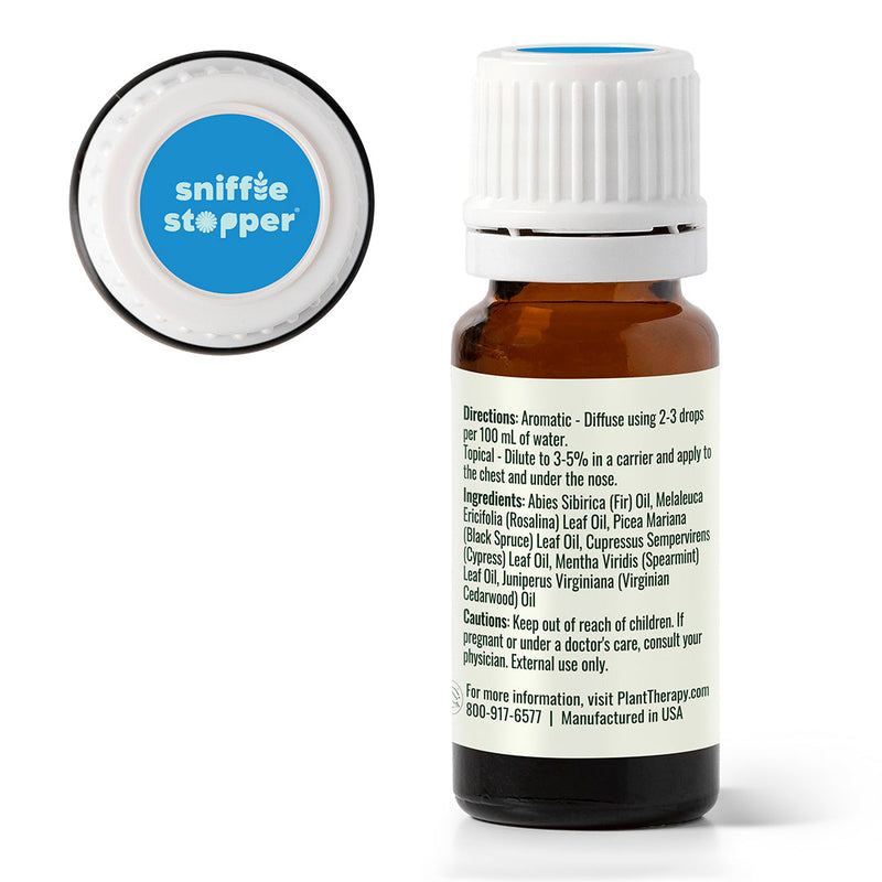 Plant Therapy Sniffle Stopper Essential Oil Essential Oil White Smoke 10 mL,30 mL