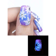 UberChic Beauty Let It Snow Stamping Plate Thistle
