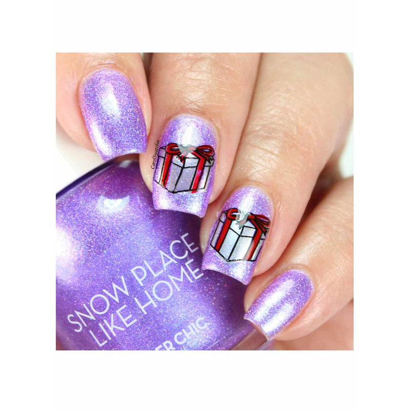 UberChic Beauty Holiday Jingle, (Christmas-03) Stamping Plate Thistle