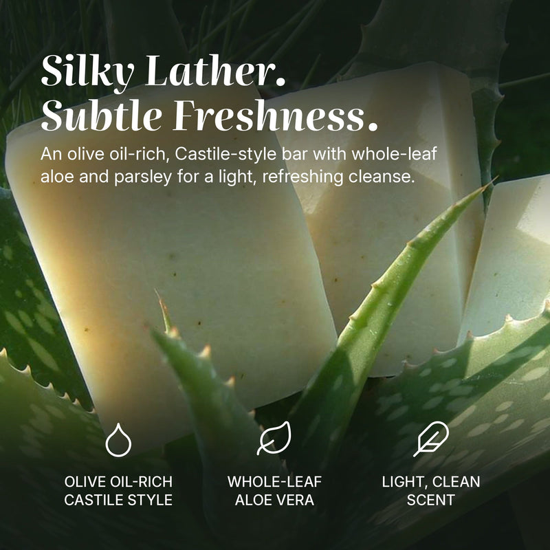 Natural Soap: Fresh Aloe
