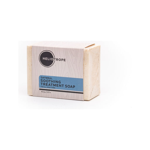 Heliotrope San Francisco Oatmeal Soothing Treatment Soap Facial Cleanser Antique White