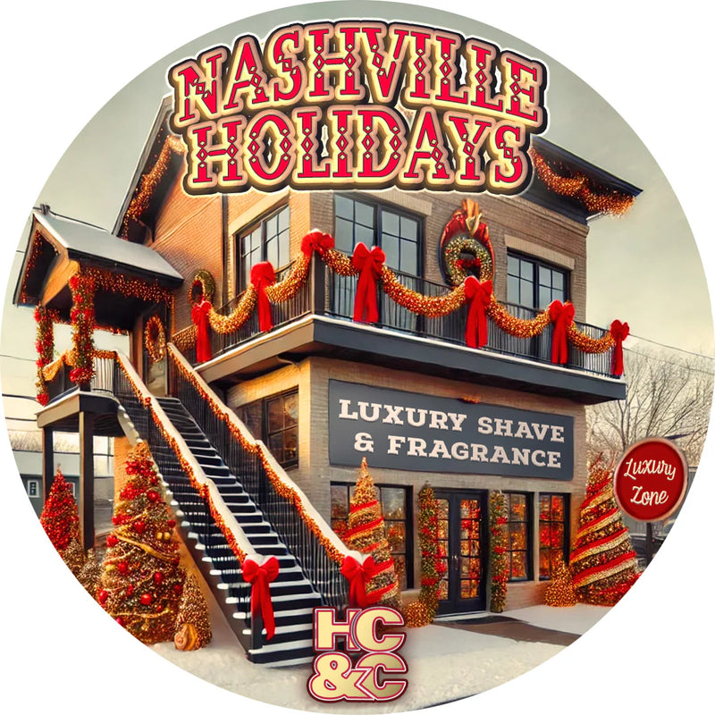 Hendrix Classics & Co HC&C Nashville Holidays Shaving Collection Shaving Set White Smoke Shaving Soap 4 oz