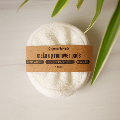 Love of Earth Co. Reusable Make Up Remover Pads Light Gray