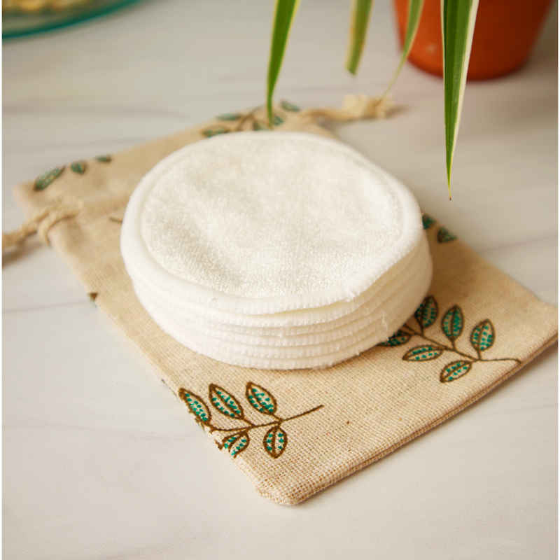 Love of Earth Co. Reusable Make Up Remover Pads Light Gray