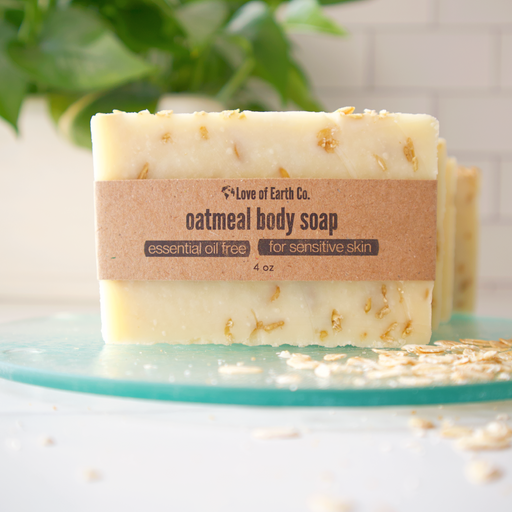 Love of Earth Co. Oatmeal Body Soap (Unscented) Lavender