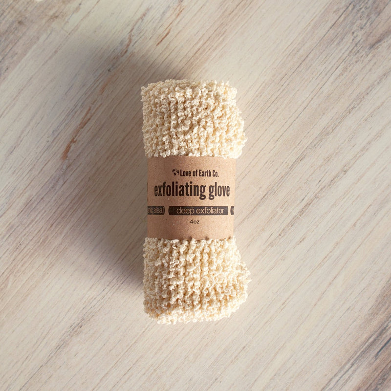 Love of Earth Co. Exfoliating Sisal Glove Bath & Body Gray