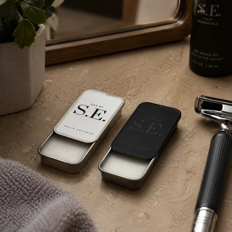 Shave Essentials Solid Cologne Cologne Dark Slate Gray DAY by S.E.,NIGHT by S.E.