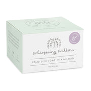 Whispering Willow Lavender Solid Dish Soap in a Ramekin Dish Soap Lavender