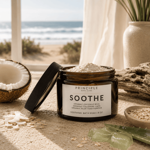 P R I N C I P L E Soothe Bath Soak Bath Light Gray