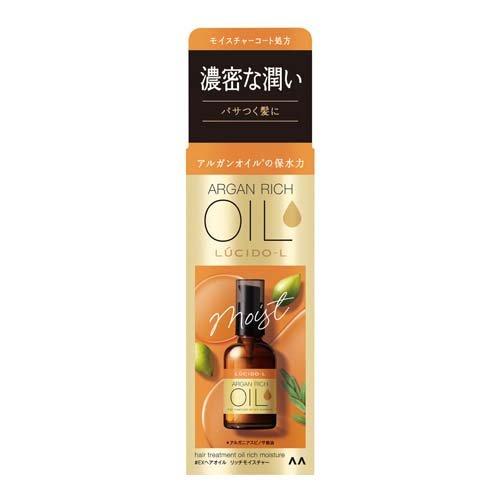 AsiaBeautyMall Mandom LUCIDO-L Hair Treatment Oil - Rich Moisture Hair Treatment Black
