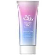AsiaBeautyMall Rohto Skin Aqua Tone Up UV Essence SPF 50+ PA++++ Sunscreen White Smoke