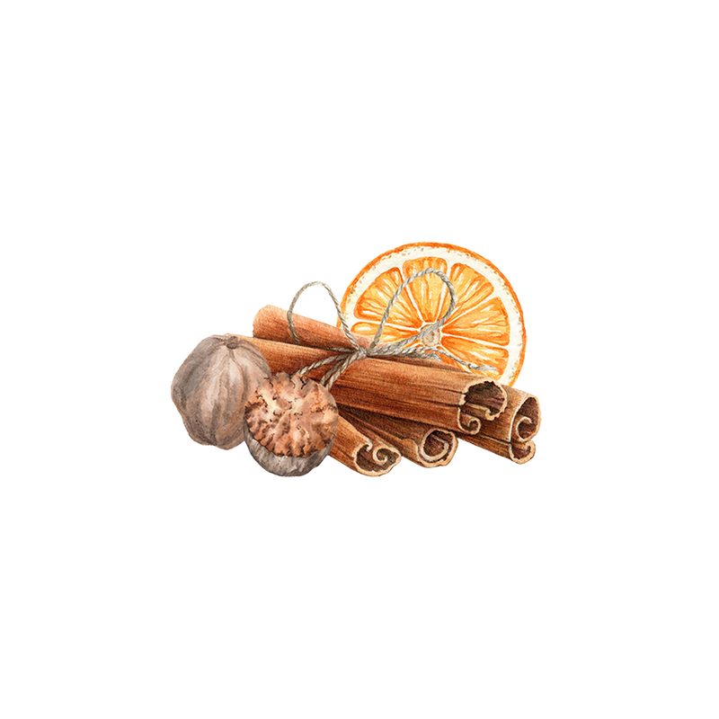Rustic Strength Sweet Orange & Warm Spices Essential Oil Blend Scenting Oil White Smoke