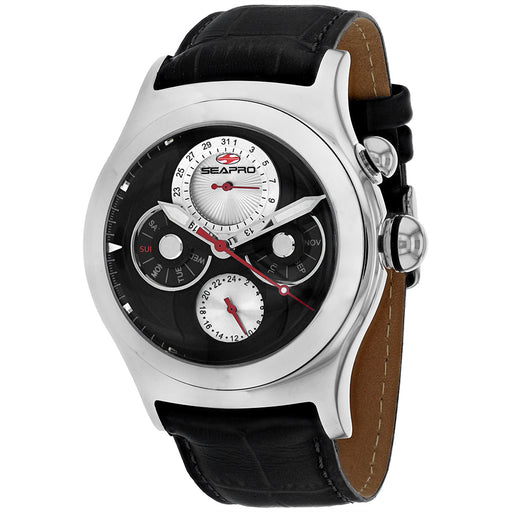 Bids.com Seapro Men's Chronoscope Watches White Smoke Default Title