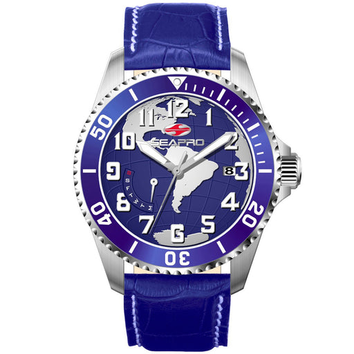 Bids.com Seapro Men's Voyager Watches White Smoke Default Title