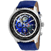 Bids.com Seapro Men's Meridian World Timer GMT Watches White Smoke Default Title