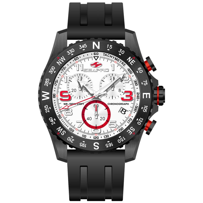 Bids.com Seapro Men's Gallantry Watches White Smoke Default Title