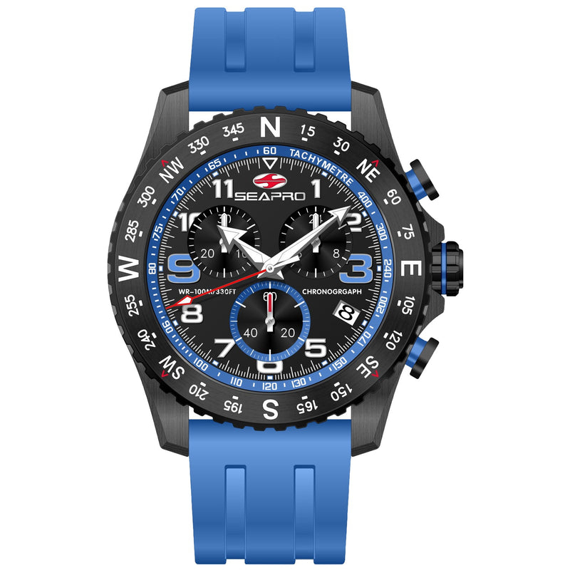 Bids.com Seapro Men's Gallantry Watches White Smoke Default Title