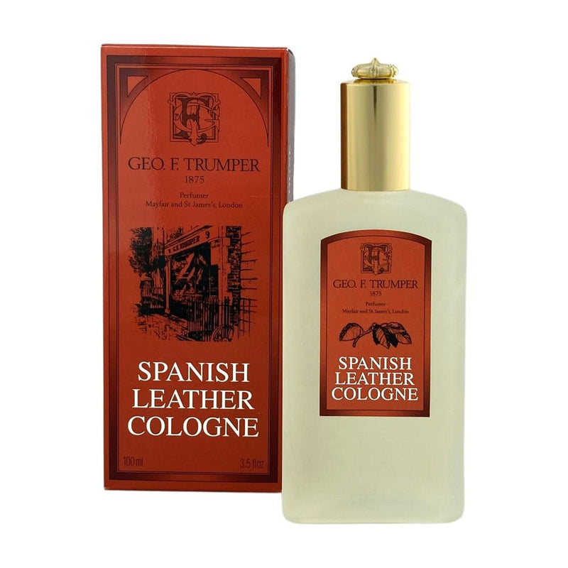 Geo. F. Trumper Geo F. Trumper Spanish Leather Cologne Collection Cologne White Smoke Glass Atomizer Bottle 100ml