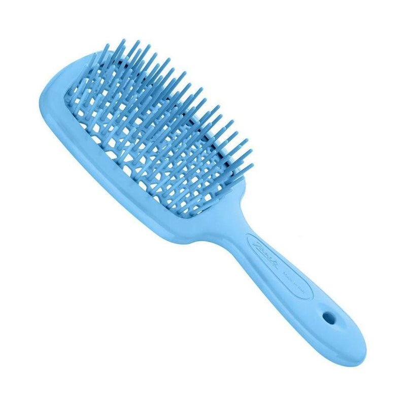 Janeke Janeke Small SuperBrush Fluo Turquoise - Model No. 83SP234 BFL Hair Brush Sky Blue