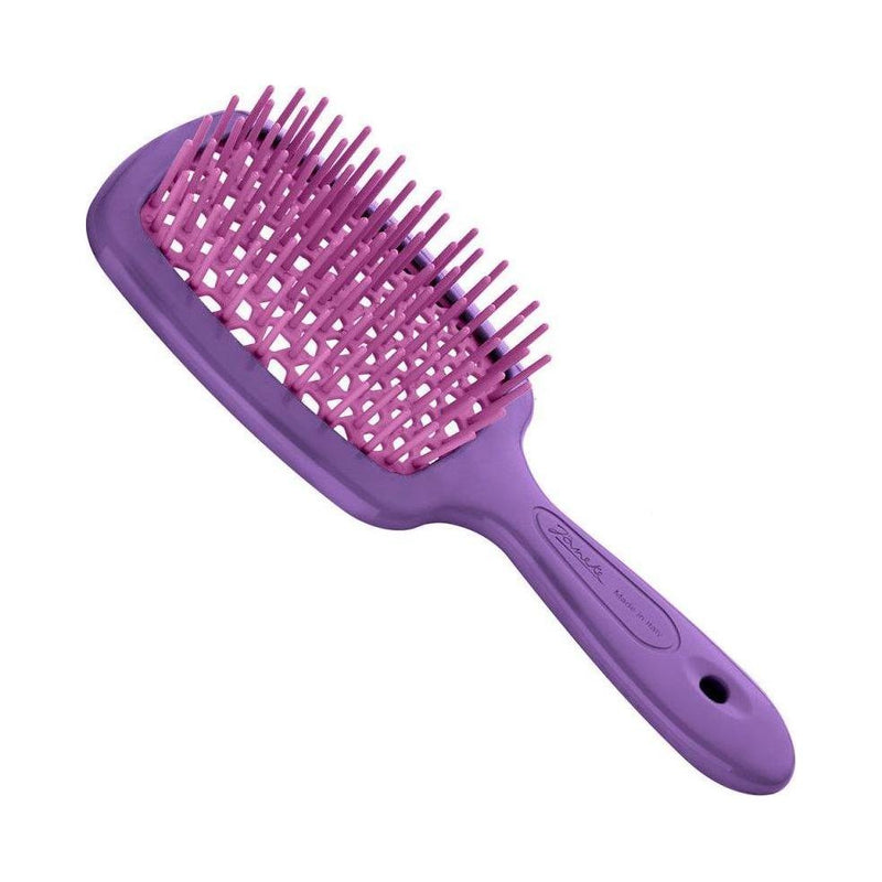 Janeke Janeke Superbrush Small Purple  – Model No. 86SP234 VIO Hair Brush Slate Gray