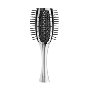 KOH-I-NOOR Beauty USA Janeke Tulip Vented Round Brush – Award-Winning Volumizing Blow-Dry Brush Hair Brush Black Chrome