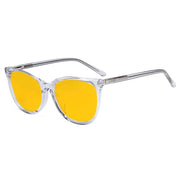 eyekeeper.com Spectacles for Computer Screen Fancy Cat-eye BC1901-BB90 Eyeglasses White Smoke Clear / without magnification