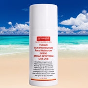 gymsegbë Habaek Sun Protection Face Moisturizer SPF50 | Peptides | Niacinamide SPF50 Anti-Aging Facial Wheat 1 Bottle,2 Bottles Save $1.99,3 Bottles Save $5.98,4 Bottles Save $6.97