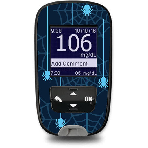 Peelz spider for the Accu-Chek Guide Glucometer Peelz/Stickers Dark Slate Gray