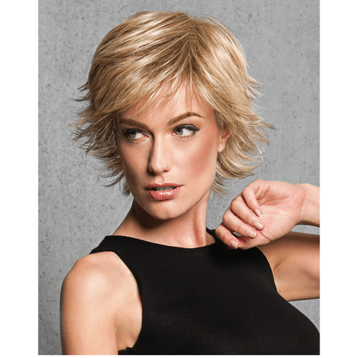 VIP Extensions Hairdo Spiky Cut Wig, R10 Chestnut Wig Dark Gray